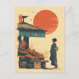 Japan vintage vykort