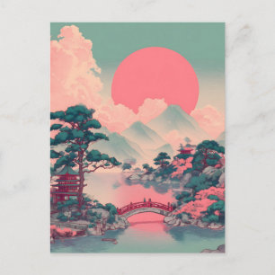 Japan vintage vykort