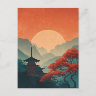 Japan vintage vykort