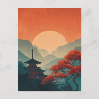 Japan vintage vykort