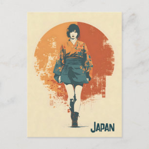 Japan vintage vykort
