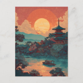 Japan vintage vykort