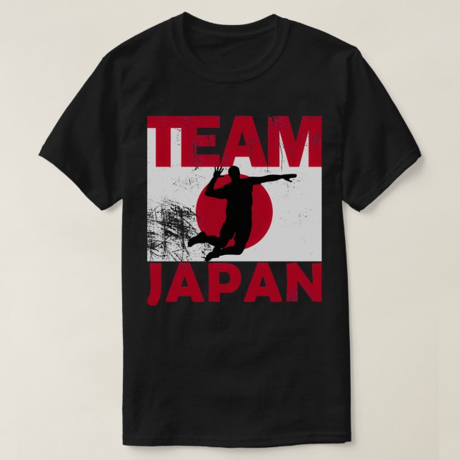 Japan Volleyball Team Manar T Shirt (Design framsida)