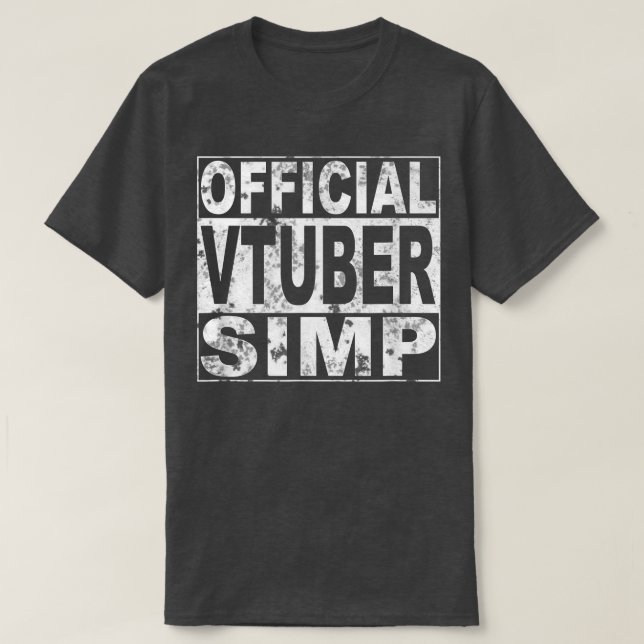 Japan VTuber japanese SIMP Anime Manga T Shirt (Design framsida)