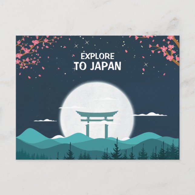 Japan Vykort (Framsida)