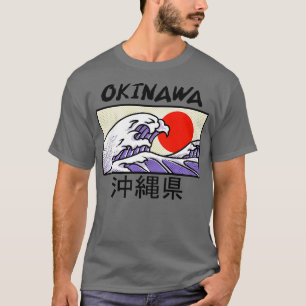 Japan Wave Beach Okinawa Island T Shirt