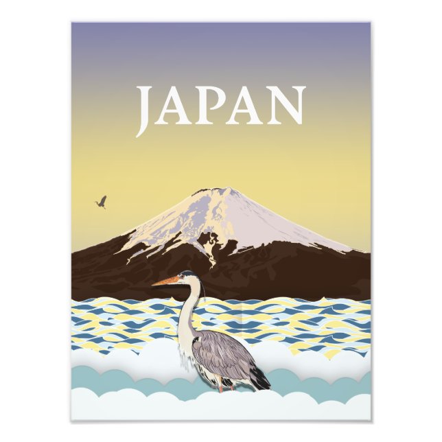 Japan Wildlife Fototryck (Framsidan)