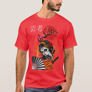 Japan Zombie Anime Otaku Grunge Retro Tokyo Kanji T Shirt