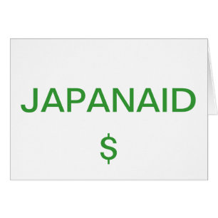 JAPANAID HÄLSNINGSKORT