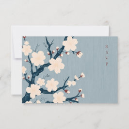 Japandi-körsbärsmåltider, val av blommar OSA Kort