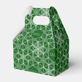 Japandi stil Snowflake Bröllop Presentaskar