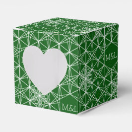 Japandi stil Snowflake Bröllop Presentaskar