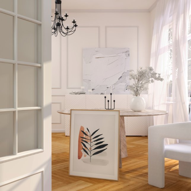 Japandi vattenfärgsutskrift abstrakt poster (Skapare uppladdad)