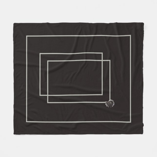 Japandisk havslevande neutralt vid kustbeige fleecefilt (Framsidan (Horisontell))