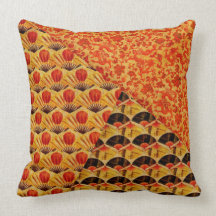 Japanen fläktar och det stora drakemönster