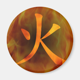 Japanen/kinesen "avfyrar ", magnet