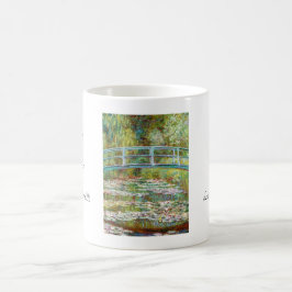Japanen överbryggar Claude Monet 1899 Kaffemugg