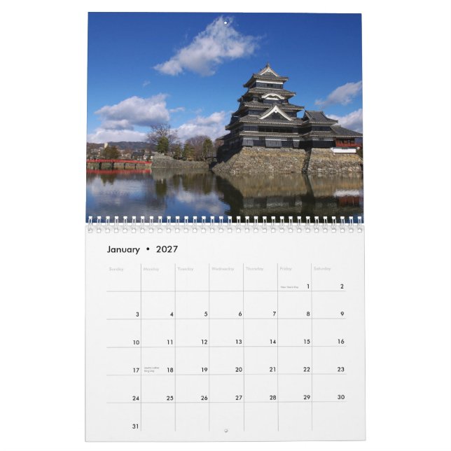 Japanen rockerar kalendern 2015 kalender (Jan 2027)