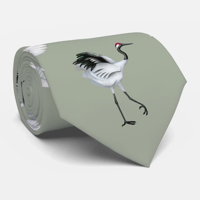 Japanen sträcker på halsen manar Tie Slips (Rullad)