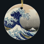 Japanen vinkar prydnaden julgransprydnad keramik<br><div class="desc">Den berömda japanen vinkar målning. på en prydnad.</div>