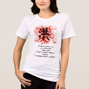 Japanes Kanji för förmögenhet Tee