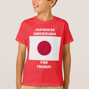 JAPANESE AMERICANS FÖR TRUMP! T SHIRT