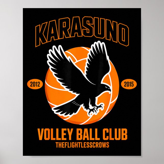 Japanese Anime Volleyball Club Karasunooo High  Poster (Framsidan)