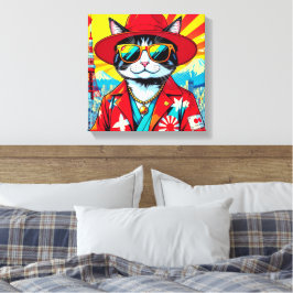 JAPANESE BOBTAIL-BIG CITY CAT CANVASTRYCK