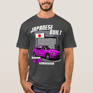 JAPANESE BYGGT Nissan GTR R34 T Shirt