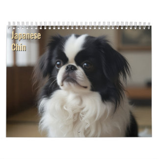 Japanese Chin 2027 Väggkalender Kalender