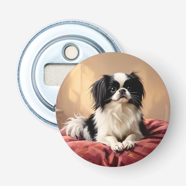 Japanese Chin Flasköppnare (Framsidan)
