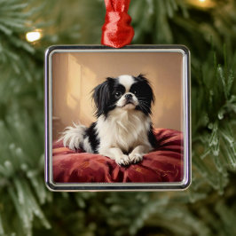 Japanese Chin Julgransprydnad Metall