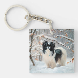 Japanese Chin Låt det snöa jul