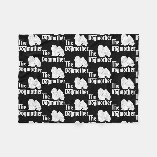 Japanese Chin Lover Gifts Dog Mom Mother's Day  Fleecefilt (Framsidan (Horisontell))