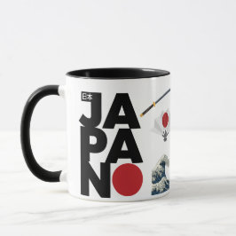 Japanese Coffee Mug, Kanji Mug, Japan Mug Mugg