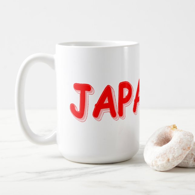 "JAPANESE " Cute Design. Köp nu Kaffemugg (Med munk)