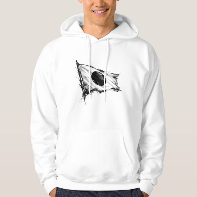 Japanese Flag Hoodie (Framsida)