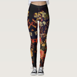 JAPANESE FLOWERS Leggings