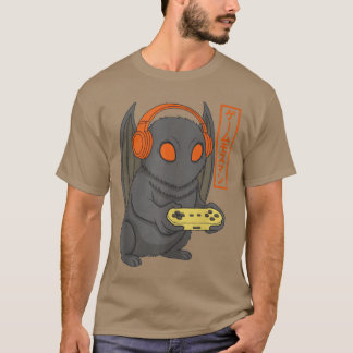 Japanese Gamer Mothman Art Men Women Boy Funny Gam T Shirt