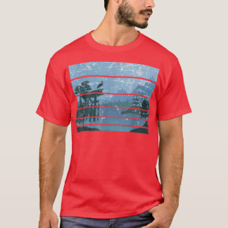 Japanese Garden Japanese Torii Japan Samurai 4 T Shirt