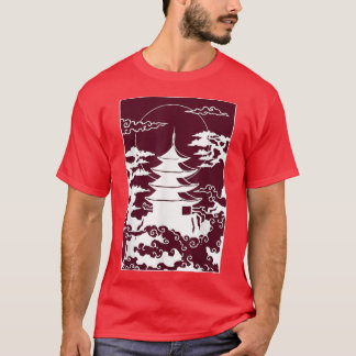Japanese Garden Japanese Torii Japan Samurai 5 T Shirt