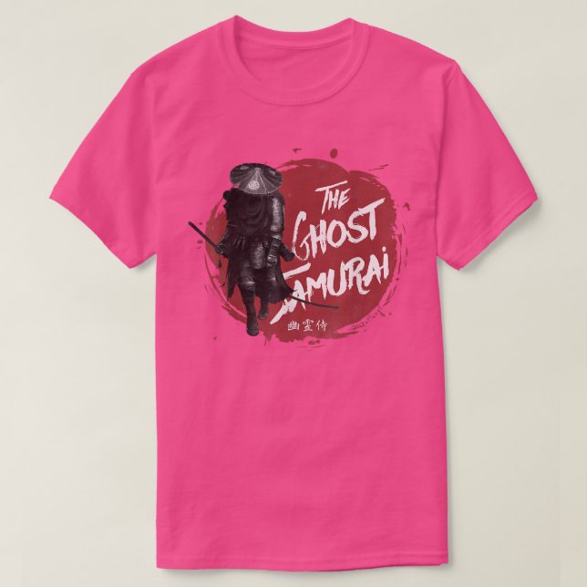 Japanese Ghost Samurai Warrior Japan Warrior Bushi T Shirt (Design framsida)