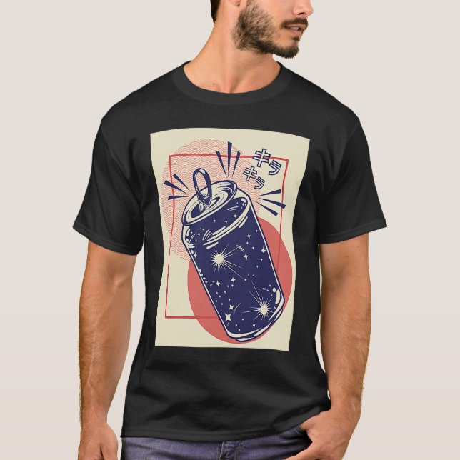 Japanese Harajuku Vaporwave Tokyo Aesthetic T Shirt (Framsida)