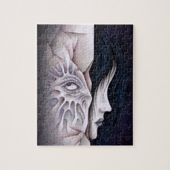 Japanese horror - Stare Pussel (Vertikal)