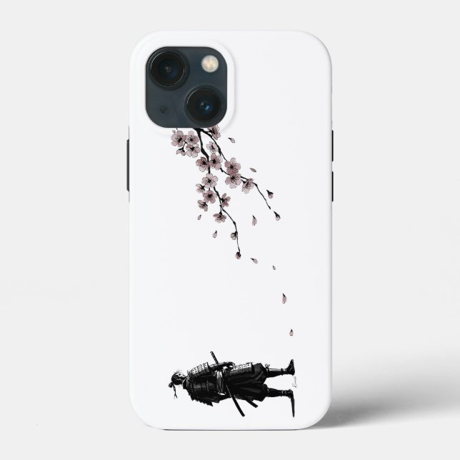 Japanese Ink Art Samurai & Sakura (Baksida)
