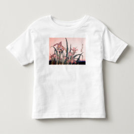 JAPANESE IRIS AS SOM SMÅBARN GIRL TOP ANPASSANAMN T SHIRT