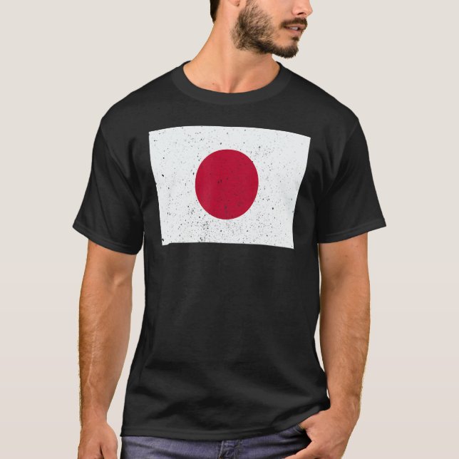 Japanese Japan Flag Pride Japanese Flag T Shirt (Framsida)