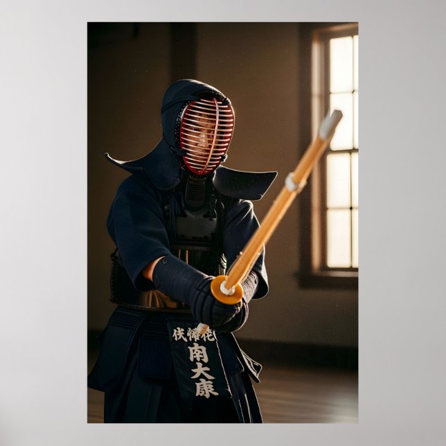 Japanese Kendo Poster (Framsidan)