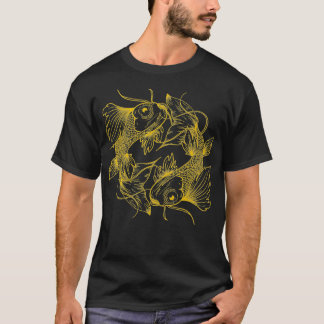 JAPANESE KOI CARP FISH T SHIRT