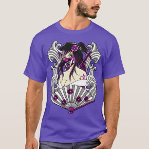 japanese kunoichi med onsmask t shirt